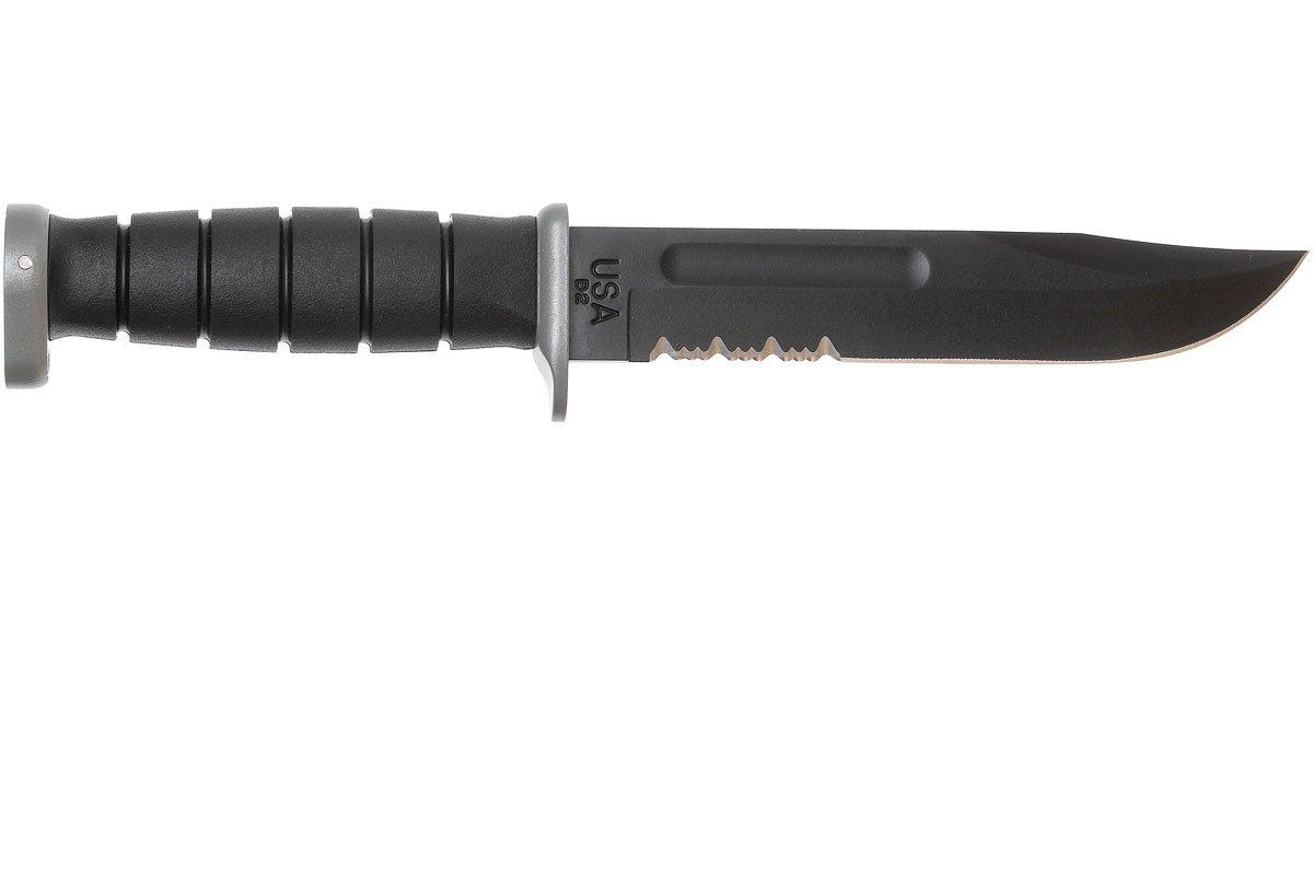 Ka-Bar KaBar Knives D2 Extreme Fighting/Utility Serrated 1281 Ka-Bar KaBar Knives D2 Extreme Fighting/Utility Serrated 1281